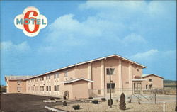 6 Motel Of Madison, 6402 East Broadway Postcard