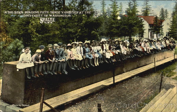 A Big Stick Holding Fifty-Three Varieties, University Of Washington Seattle