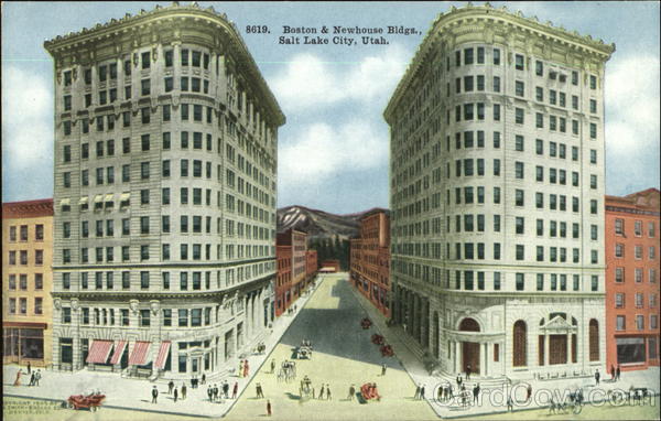 Boston & New House Bldgs Salt Lake City Utah