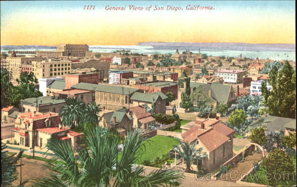 General View Of San Diego California