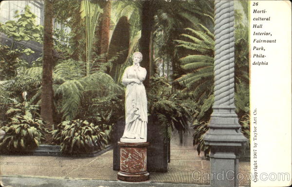 Horticultural Hall Interior, Fairmount Park Philadelphia Pennsylvania