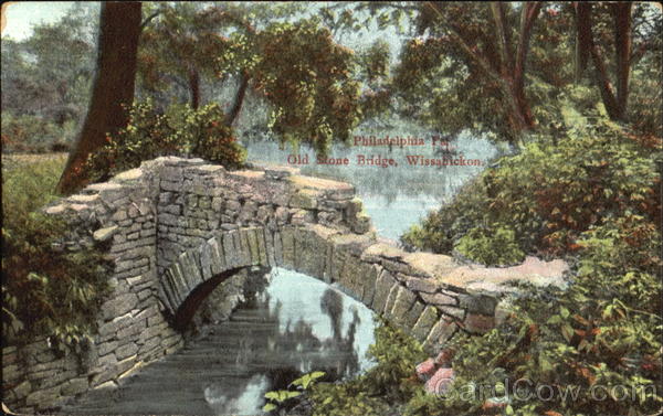 Old Stone Bridge, Wissahickon Philadelphia Pennsylvania