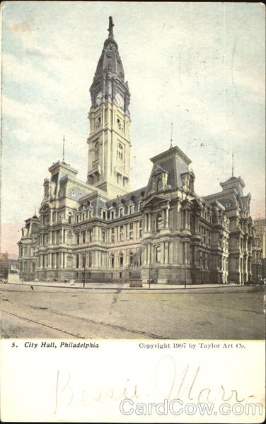 City Hall Philadelphia Pennsylvania