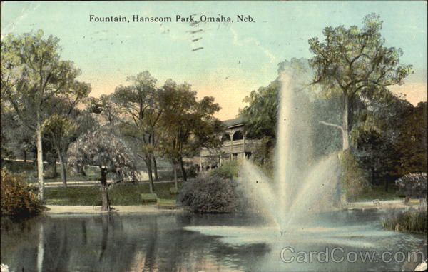 Fountain, Hanscom Park Omaha Nebraska
