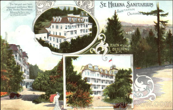 St. Helena Sanitarium, Sanitarium Saint Helena California