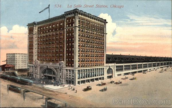 La Salle Street Station Chicago Illinois