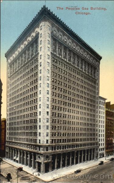 The Peoples Gas Building Chicago Illinois