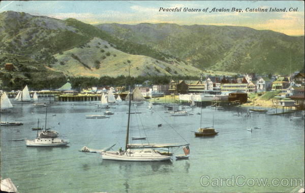 Peaceful Waters Of Avalon Bay Santa Catalina Island California