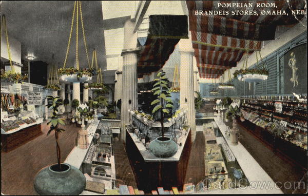 Pompeian Room, Brandeis Stores Omaha Nebraska