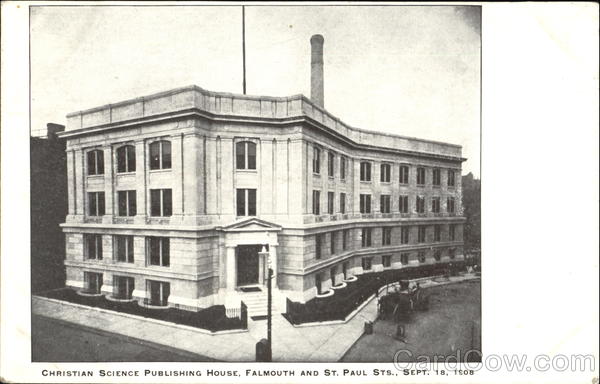 Christian Science Publishing House, Falmouth And St. Paul Sts.