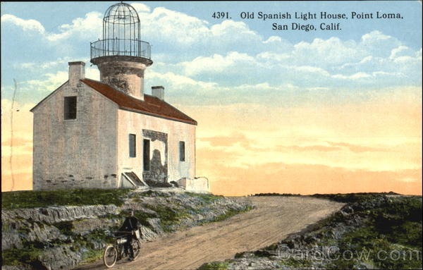 Old Spanish Light House, Point Loma San Diego California