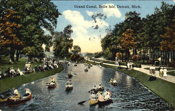 Grand Canal, Belle Isle Detroit Michigan