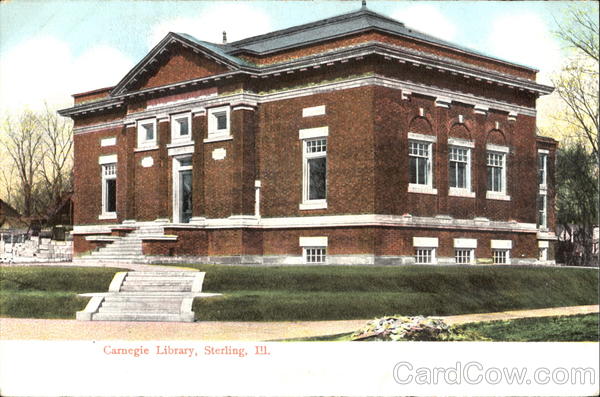 Carnegie Library Sterling Illinois