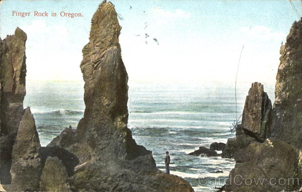 Finger Rock In Oregon Scenic