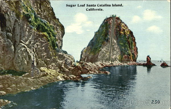 Sugar Loaf Santa Catalina Island Scenic California