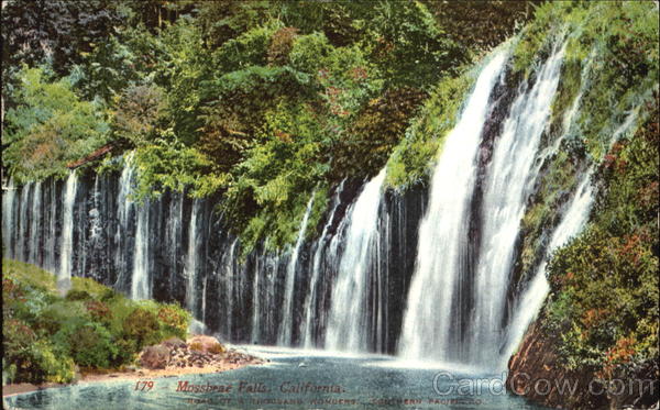 Mossbrae Falls Scenic California