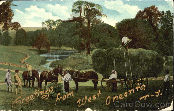 Greetings From West Oneonta New York