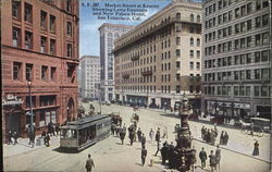 Market Street At Kearny Postcard