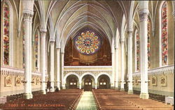 Interior Of St. Mary's Cathedral Postcard