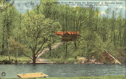 Spring Forge Dam Earlville, PA Postcard Postcard