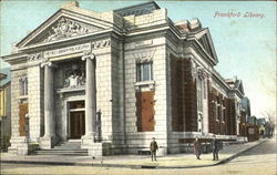 Frankford Library Pennsylvania Postcard Postcard