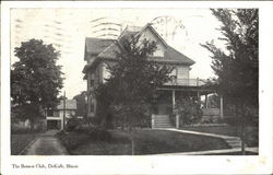 The Benson Club DeKalb, IL Postcard Postcard