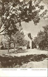 Cutler, Colorado College Postcard