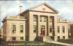 Public Library Ashtabula, OH Postcard Postcard
