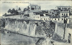 Casa Blanca And Ld San Juan Gate Postcard
