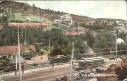 Soda Springs Manitou Colorado Postcard Postcard