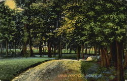 Union Park Des Moines, IA Postcard Postcard