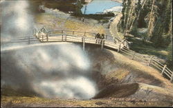 Crater Of Mud Volcano Postcard