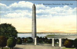 Bennington Monument Postcard