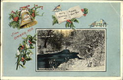 Merry Christmas And A Happy New Year Postcard