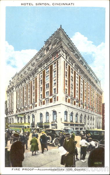 Hotel Sinton Cincinnati Ohio