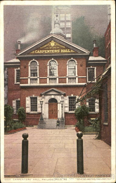 Carpenter's Hall Philadelphia Pennsylvania