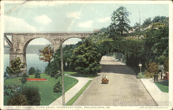 The Tunnel, River Drive, Fairmount Park Philadelphia Pennsylvania