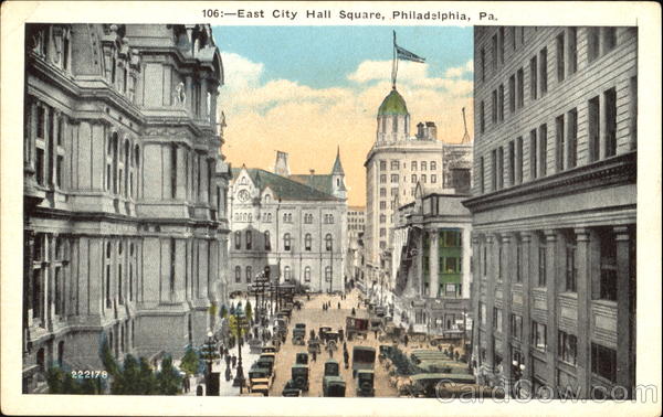 East City Hall Square Philadelphia Pennsylvania