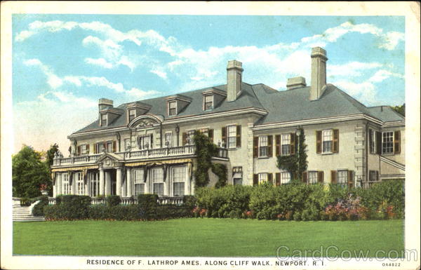 Residence Of F. Lathrop Ames Newport Rhode Island