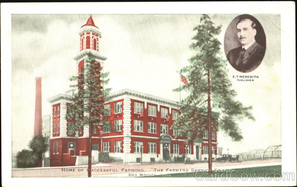 The Farmers Service Station Des Moines Iowa