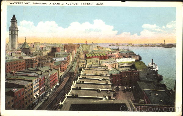 Waterfront, Atlantic Avenue Boston Massachusetts