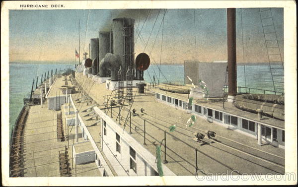 Hurricane Deck Boats, Ships