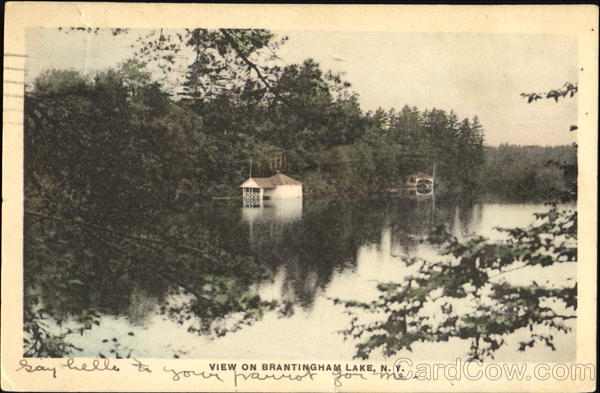 View On Brantingham Lake Scenic New York