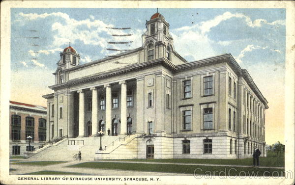 General Library Of Syracuse University New York
