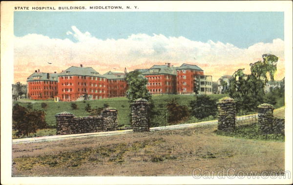 State Hospital Building Middletown New York