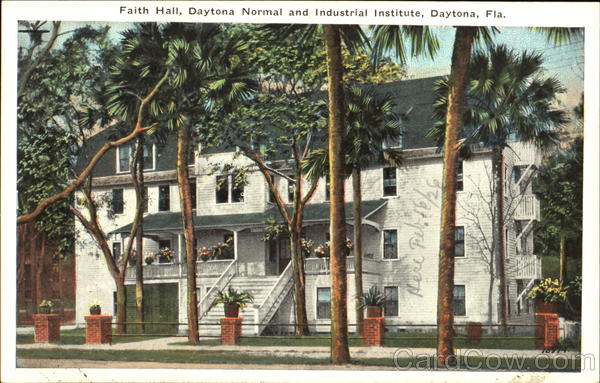 Faith Hall, Normal And Industrial Institute Daytona Beach Florida