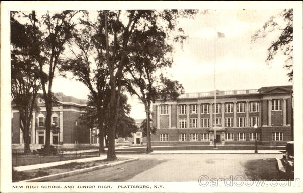 New High School And Junior High Plattsburgh New York