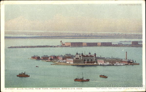 Ellis Island, New York Harbor New York City