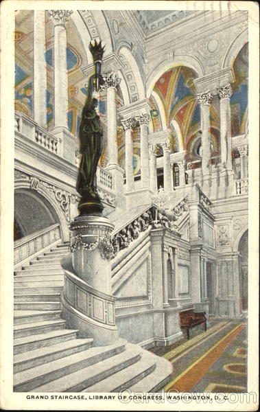 Grand Staircase Washington District of Columbia Washington DC