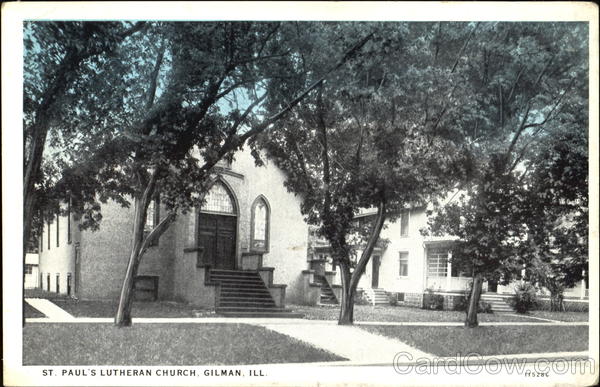 St. Paul's Lutheran Church Gilman Illinois